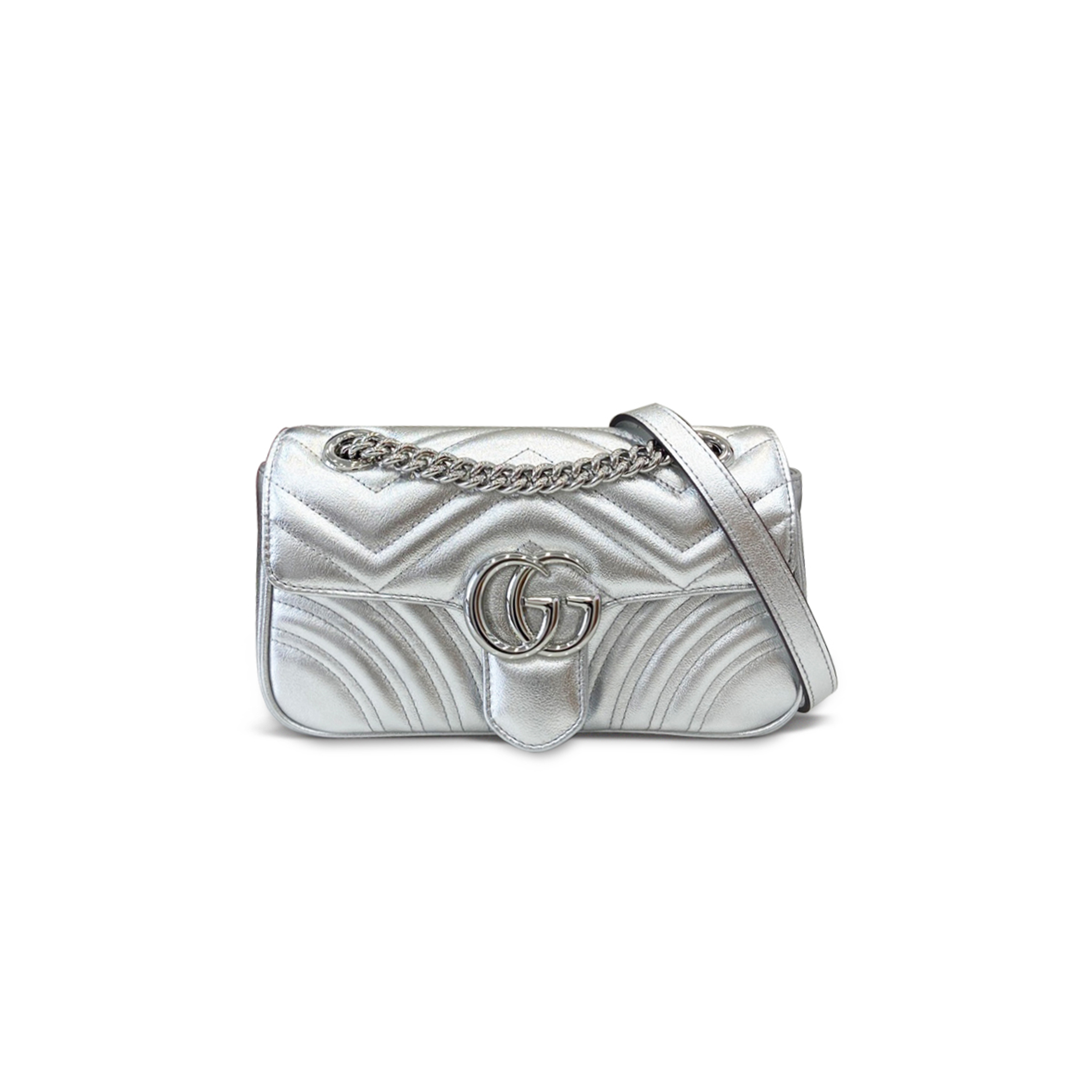G*u*i gg marmont small shoulder bag 446744 (22*13*6cm)